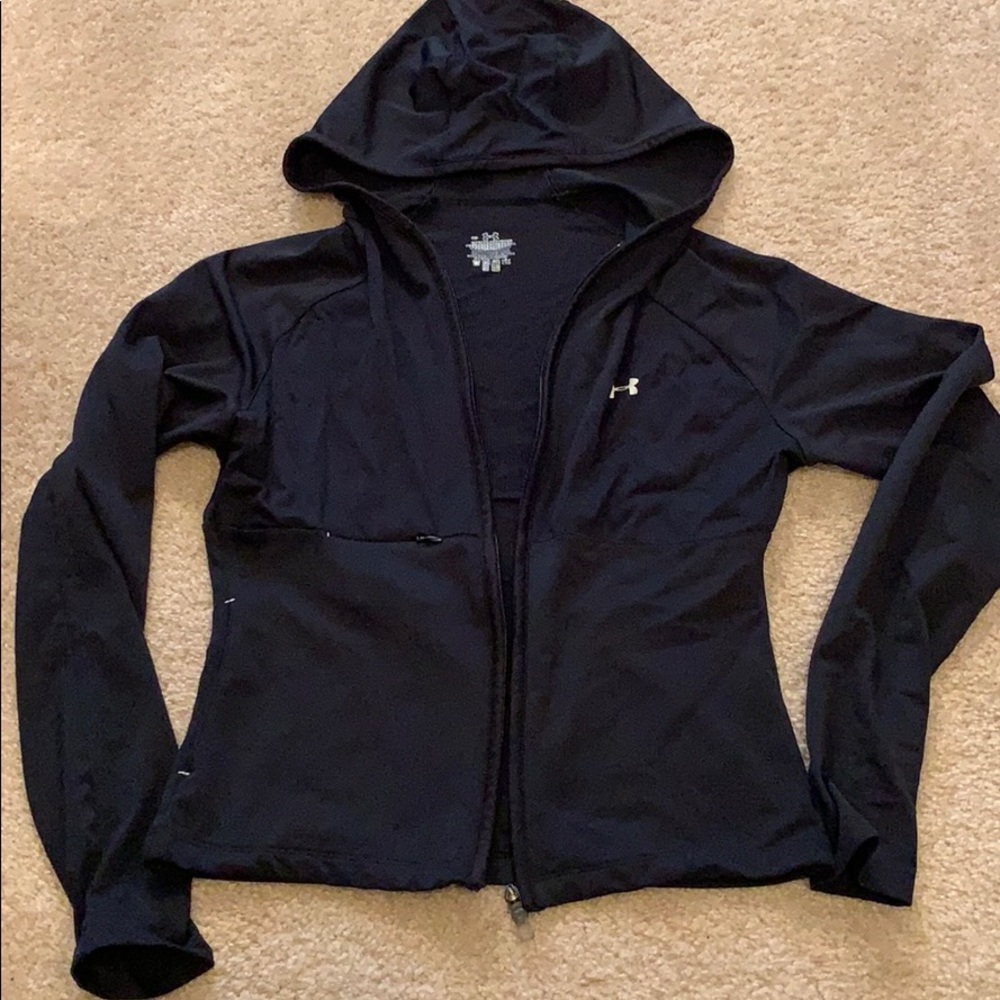 Lightweight Under Armour zip up jacket